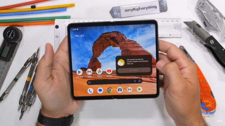 Google Pixel Fold Is The First Foldable To Fail Bend Test