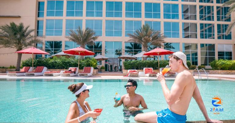 Beat the heat with Crowne Plaza Yas Island’s pool and beach day pass