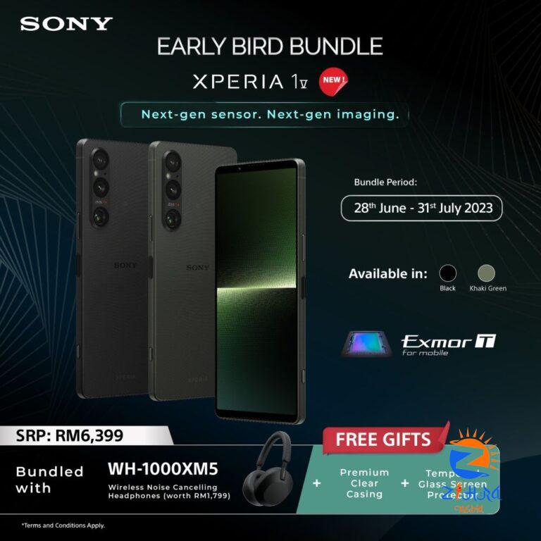 Sony Xperia 1 V Early Bird Bundle Now Available In Malaysia