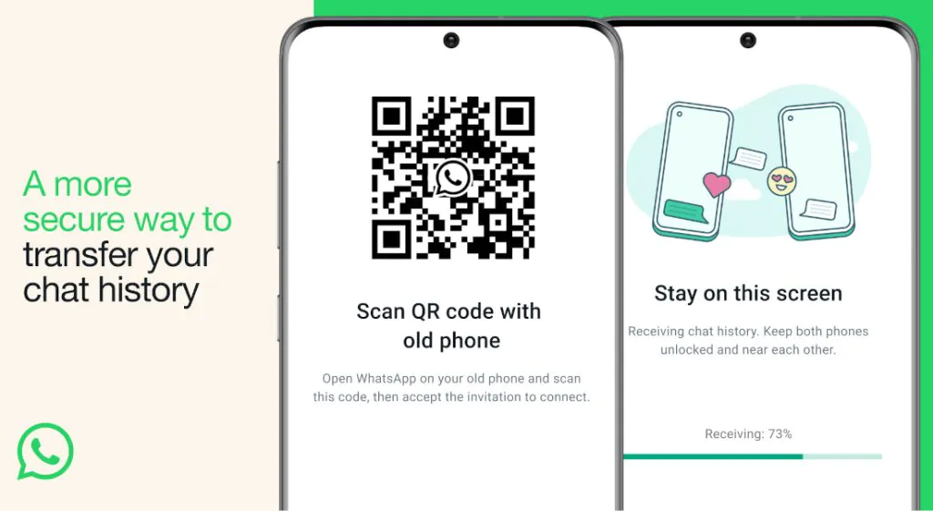 WhatsApp Announces Local Chat Transfer Through QR Code