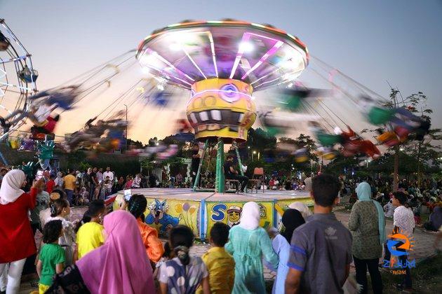 Mideast in Pictures: Eid al-Adha family outings popular in Egypt