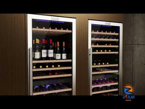 EMPAVA’s spacious new Dual Zone Wine Cooler accommodates 160 bottles