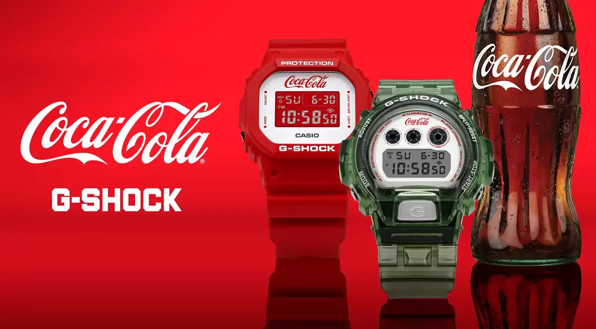 New Coca-Cola X G-Shock Limited Edition Watch Collection Launches In The US