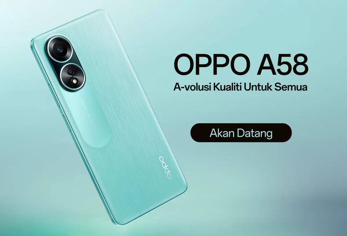 OPPO Teases Imminent Launch Of Its A58 Smartphone Series In Malaysia