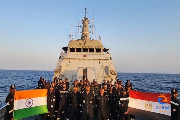 INS Sumedha arrives at Alexandria for Exercise Bright Star-23