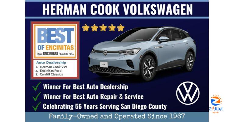 Herman Cook Volkswagen Excels in 2023 Encinitas Advocate Readers Poll