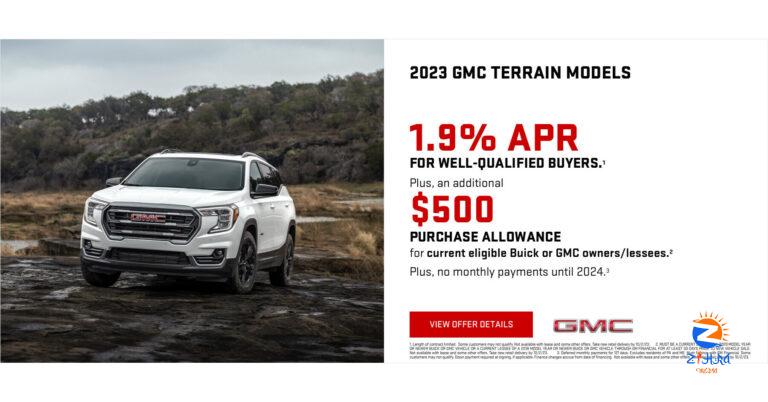 Carl Black Roswell is offering low APR financing for the GMC Terrain