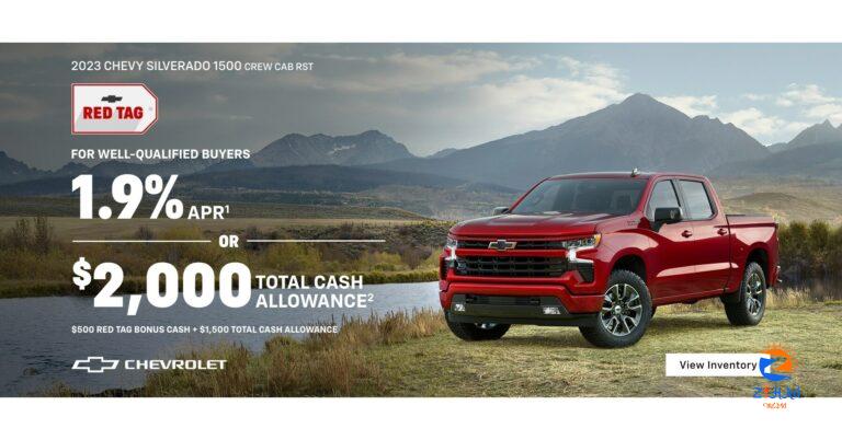 The Chevrolet Red Tag sales event starts this month at Carl Black Orlando