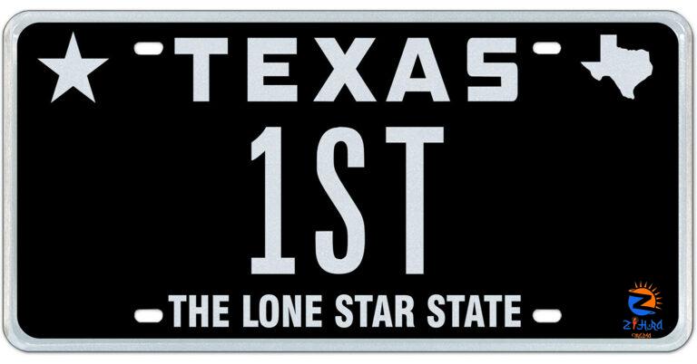 Classic Black was Texas’ #1 Selling Plate in 2023! My Plates ran the numbers to see what was the number 1 selling specialty license plate in Texas for 2023