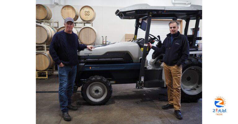 First Monarch Electric Tractor Arrives at Oregon Vineyard