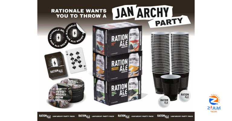 RationAle Brewing™ is Ripping Up the Rulebook with a ‘Jan’Archy Party for Beer Lovers to Revel, Not Refrain in 2024