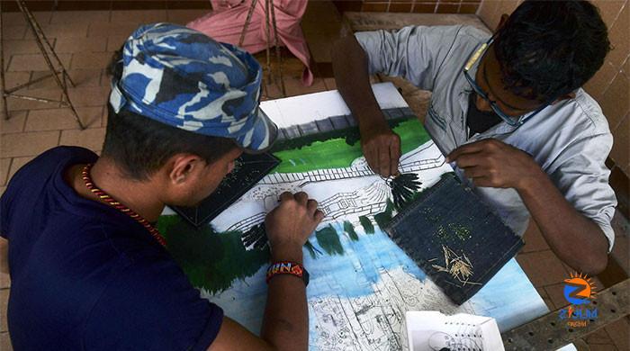 How Karachi Central Jail’s inmates enhance artistic skills