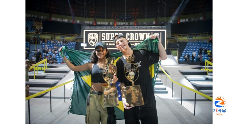 Monster Energy’s Giovanni Vianna and Rayssa Leal Claim World Championship Titles in Street Skateboarding at SLS Super Crown World Championships in Brazil