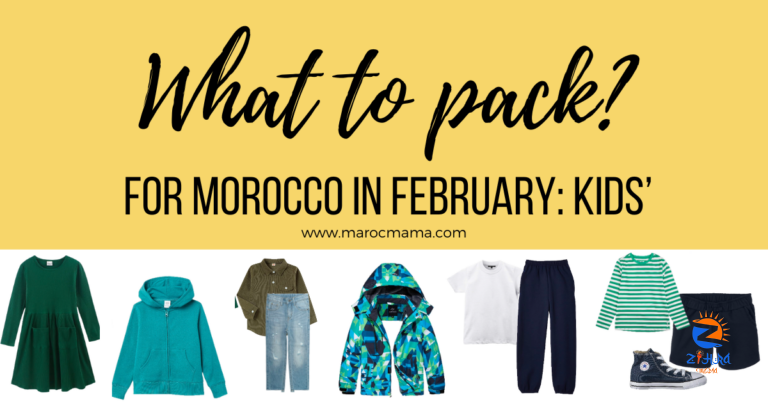 What to Pack for Morocco in February: Kids Capsule Wardrobe