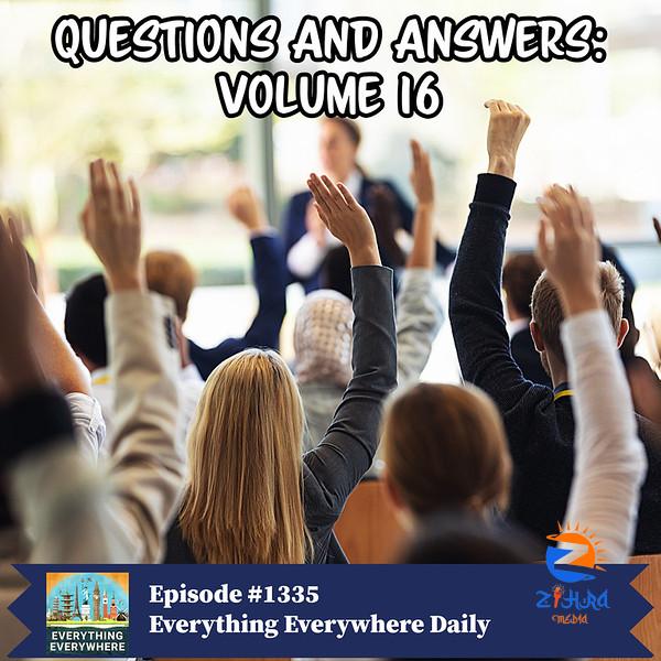 Questions & Answers: Volume 16