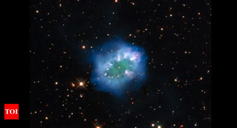 Nasa captures stunning ‘Necklace Nebula,’ located 15,000 light-years away