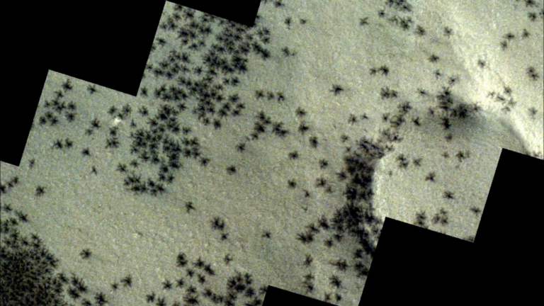 Are there Spiders on Mars? ESA unveils truth behind the mysterious clusters seen on the red planet