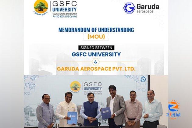 Garuda Aerospace, GSFC university sign MoU to advance entrepreneurship, research and innovation