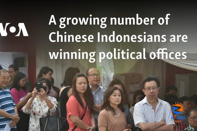 A growing number of Chinese Indonesians are winning political offices