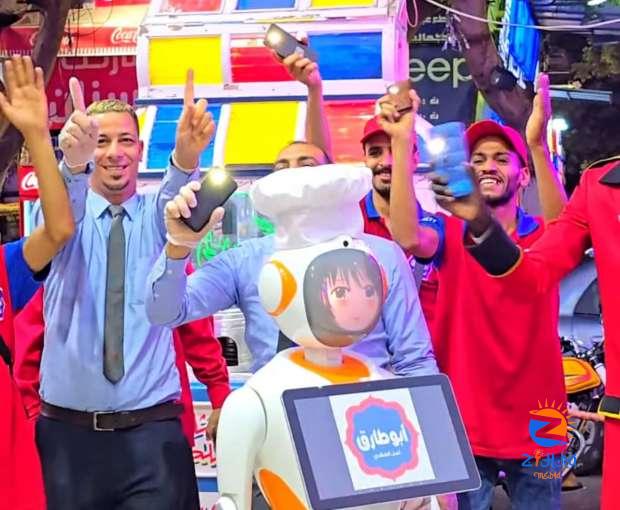 Meet ‘Umm al-Saad’, Egypt’s first Koshary-serving robot