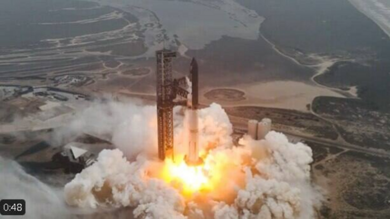 SpaceX releases slow-motion video of 5,000-ton Starship launch | Watch