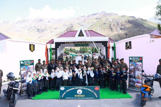 Dras Thunder Motorcycle rally to commemorate Kargil Vijay Diwas Rajat Jayanti concludes