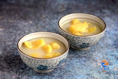 The secret to sweet potato soup with a luscious golden sheen