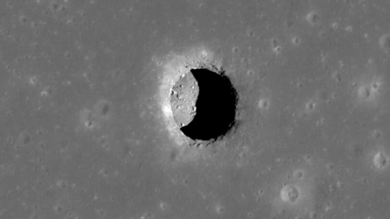 Underground cave found on moon, could house future astronauts