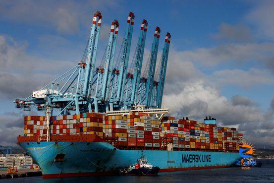 Maersk Reports Lower Profit