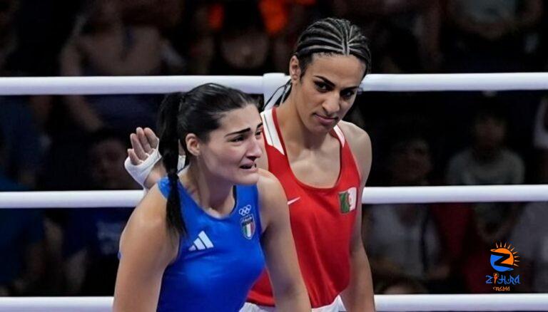 Italian boxer Angela Carini defends Algerian competitor Imane Khelif