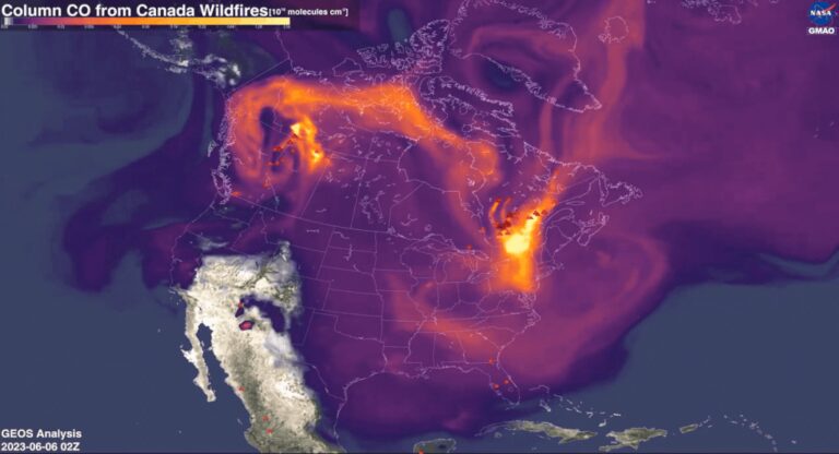 Canada’s 2023 wildfires emit more carbon than Russia and Japan combined: Nasa