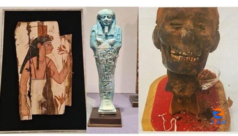 Egypt recovers three Late Period artifacts from Netherlands