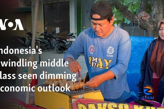 Indonesia’s dwindling middle class seen dimming economic outlook